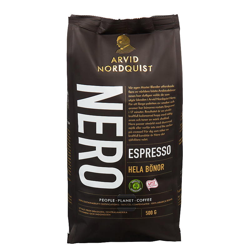 Arvid Nordquist Nero Espresso 500 g, hele bonen