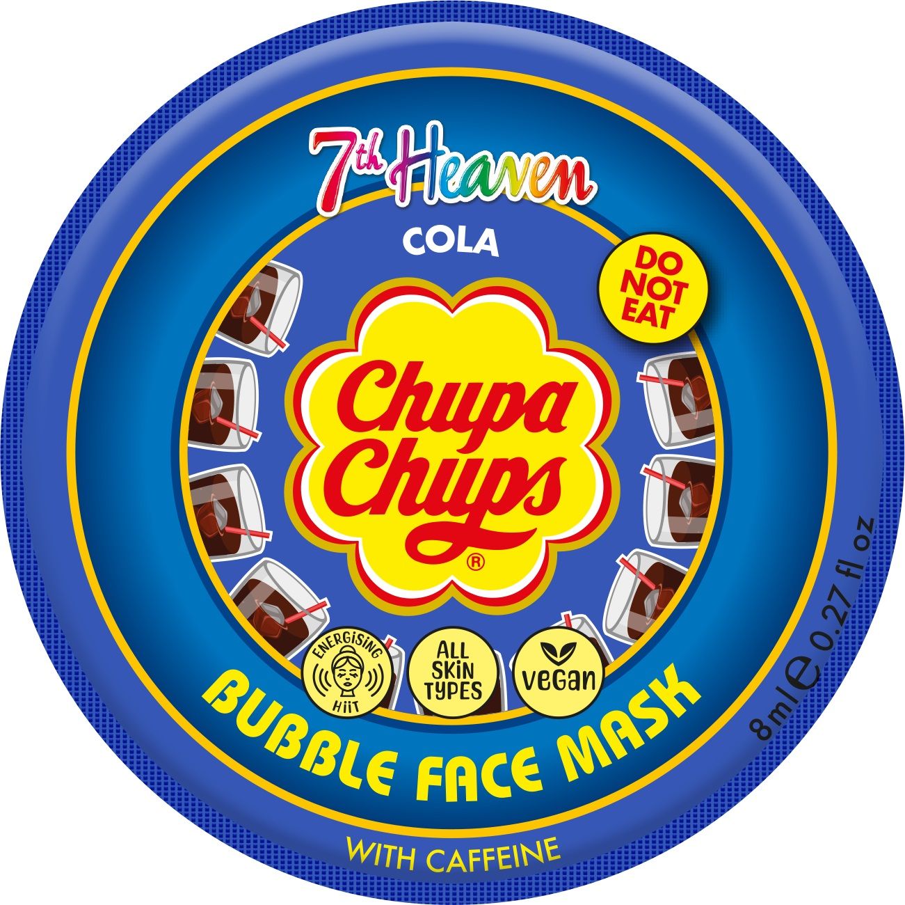 Chupa Chups Cola maska za lice s mjehurićima Maske za lice