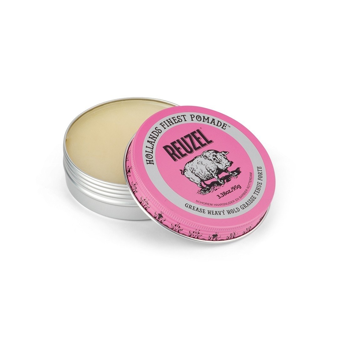 Reuzel Haarwachspomade, fettig, starker Halt – 95 g