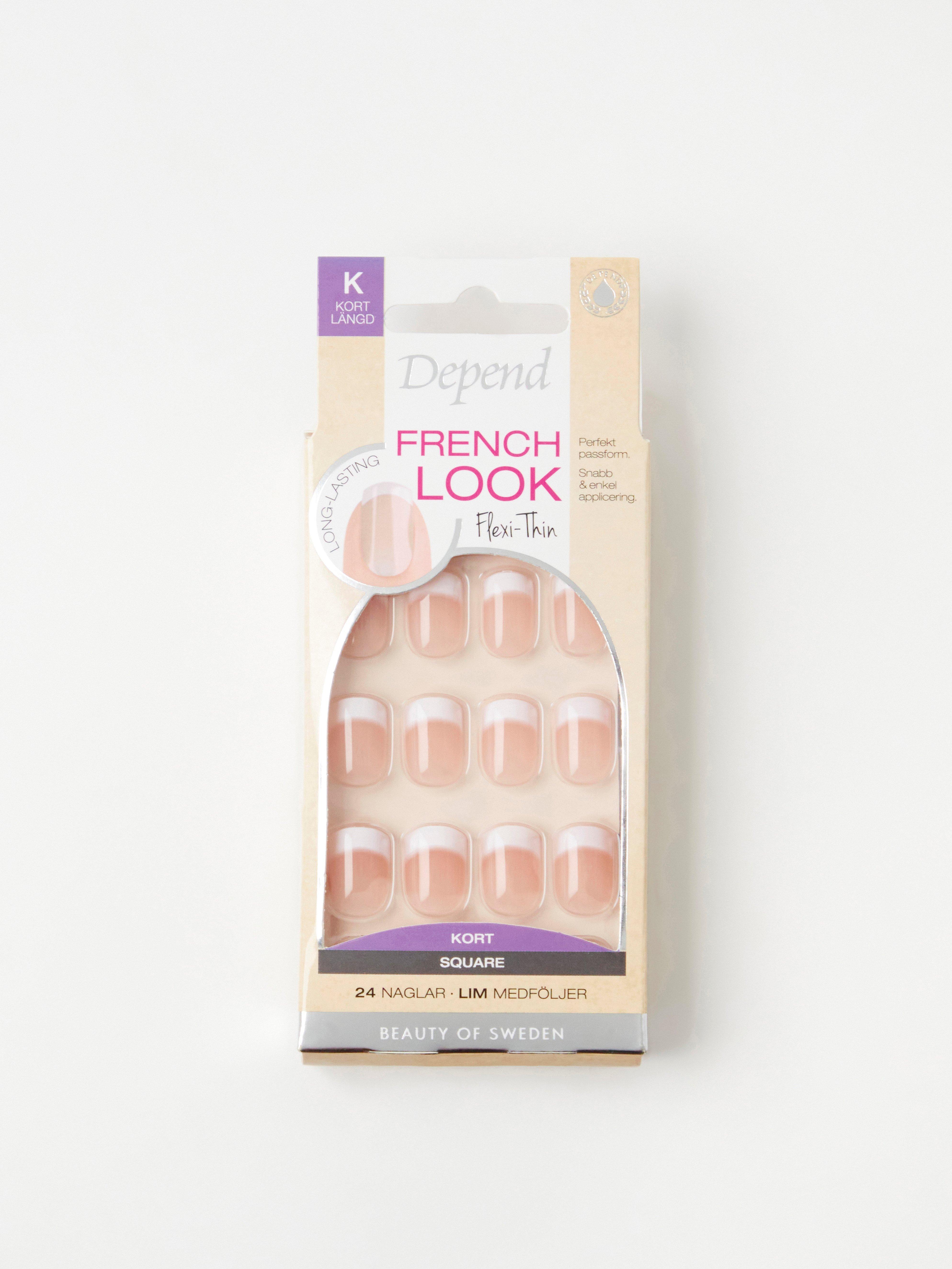 Depend French Look Short Bege Sem cor