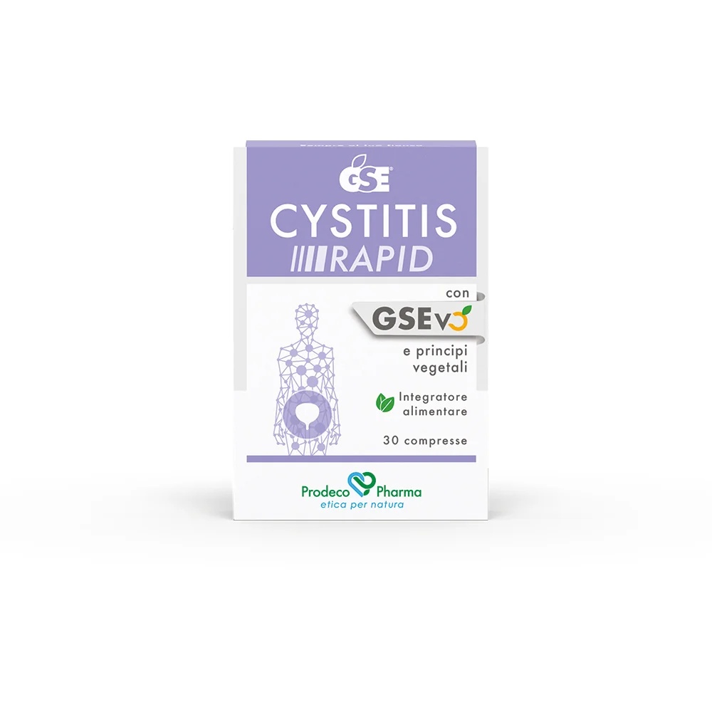 GSE Gse Cystitis Rapid 30 tabletten Urinewegfunctie