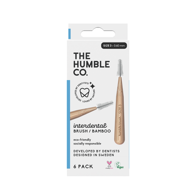 Cepillos de bambú The Humble Co. Tamaño 3 6 unidades 6 unidades