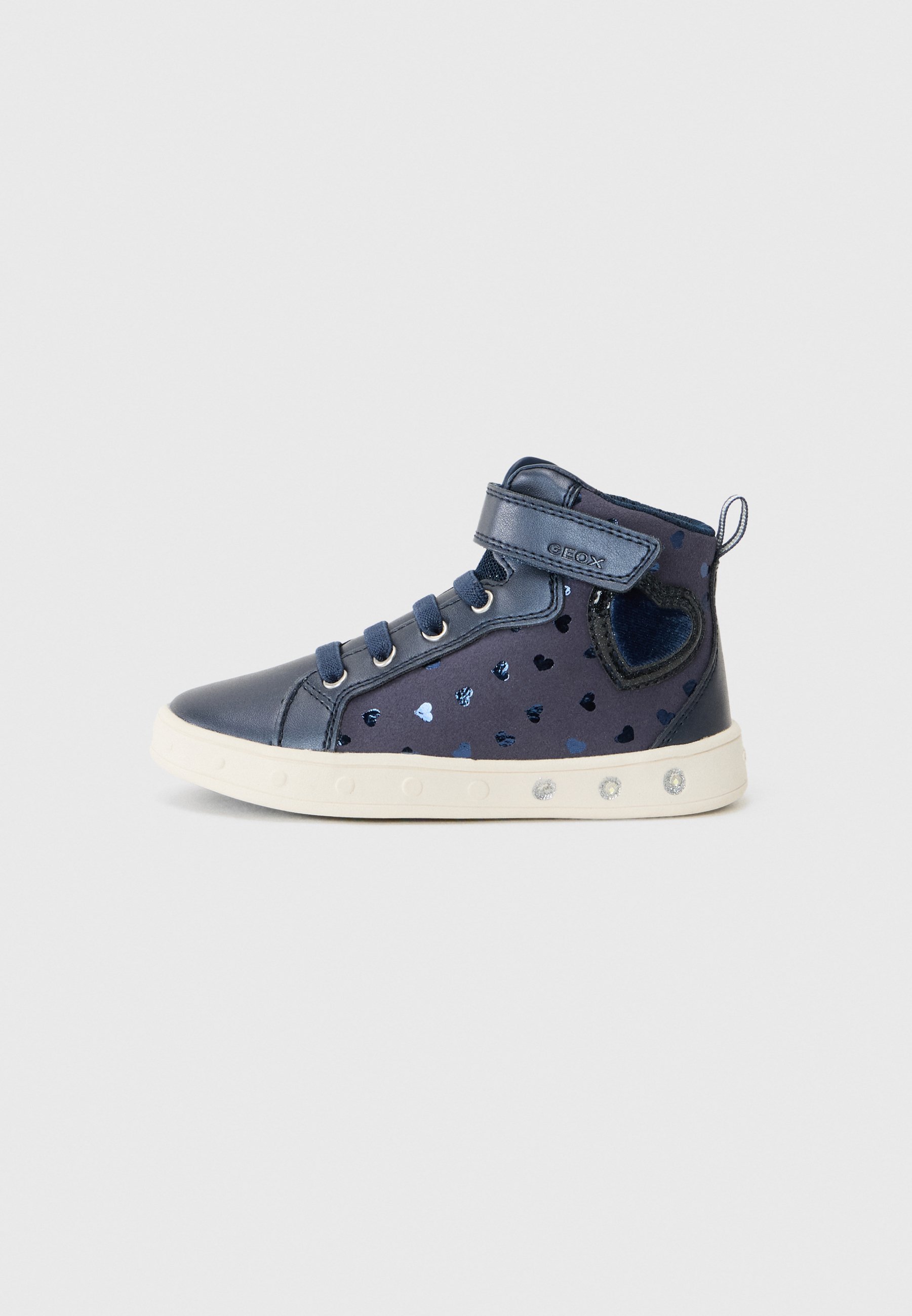 Geox SKYLIN - Hoge sneakers - marineblauw