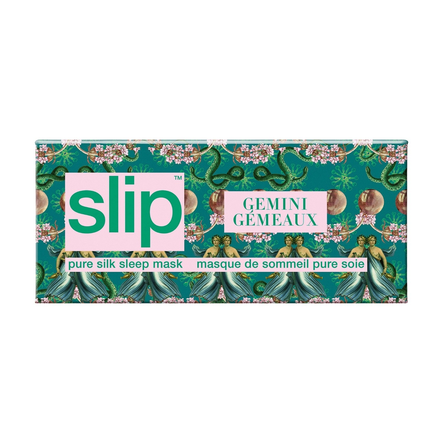 Slip slip pur silk sleep mask - zodiac - gemini