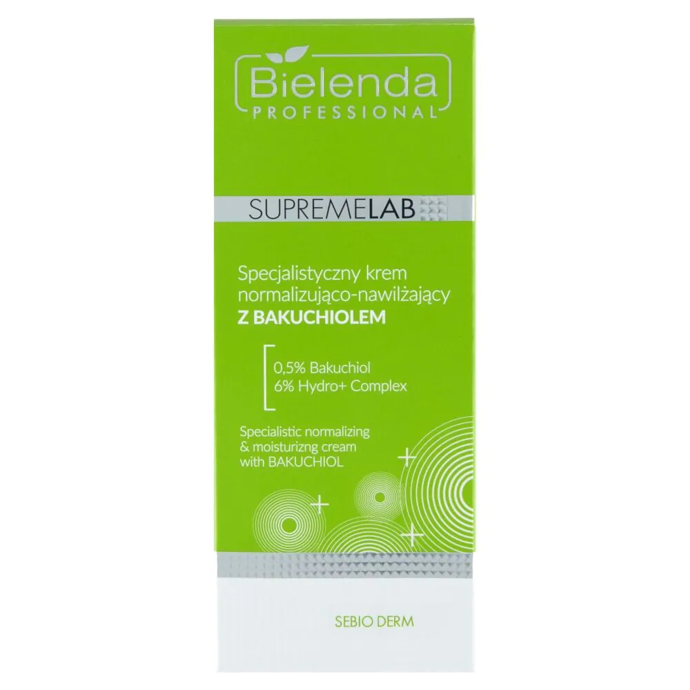 Bielenda Professional Supremelab Sebio Derm Specjalistyczny krem normalizująco-nawilżący