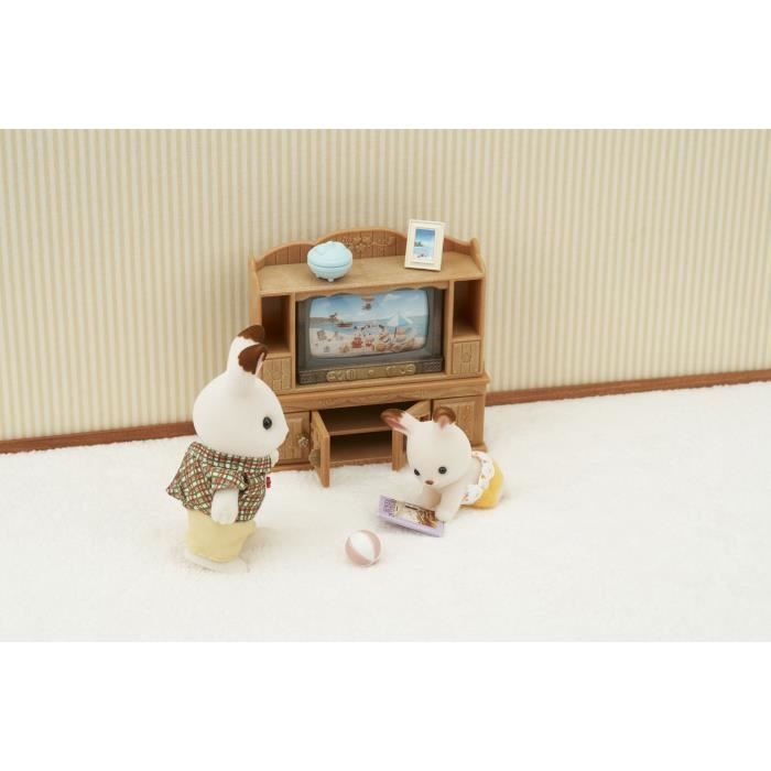 Figurines miniatures - SYLVANIAN FAMILIES - 5339 - La pièce à vivre - Meubles et accessoires pour enfants