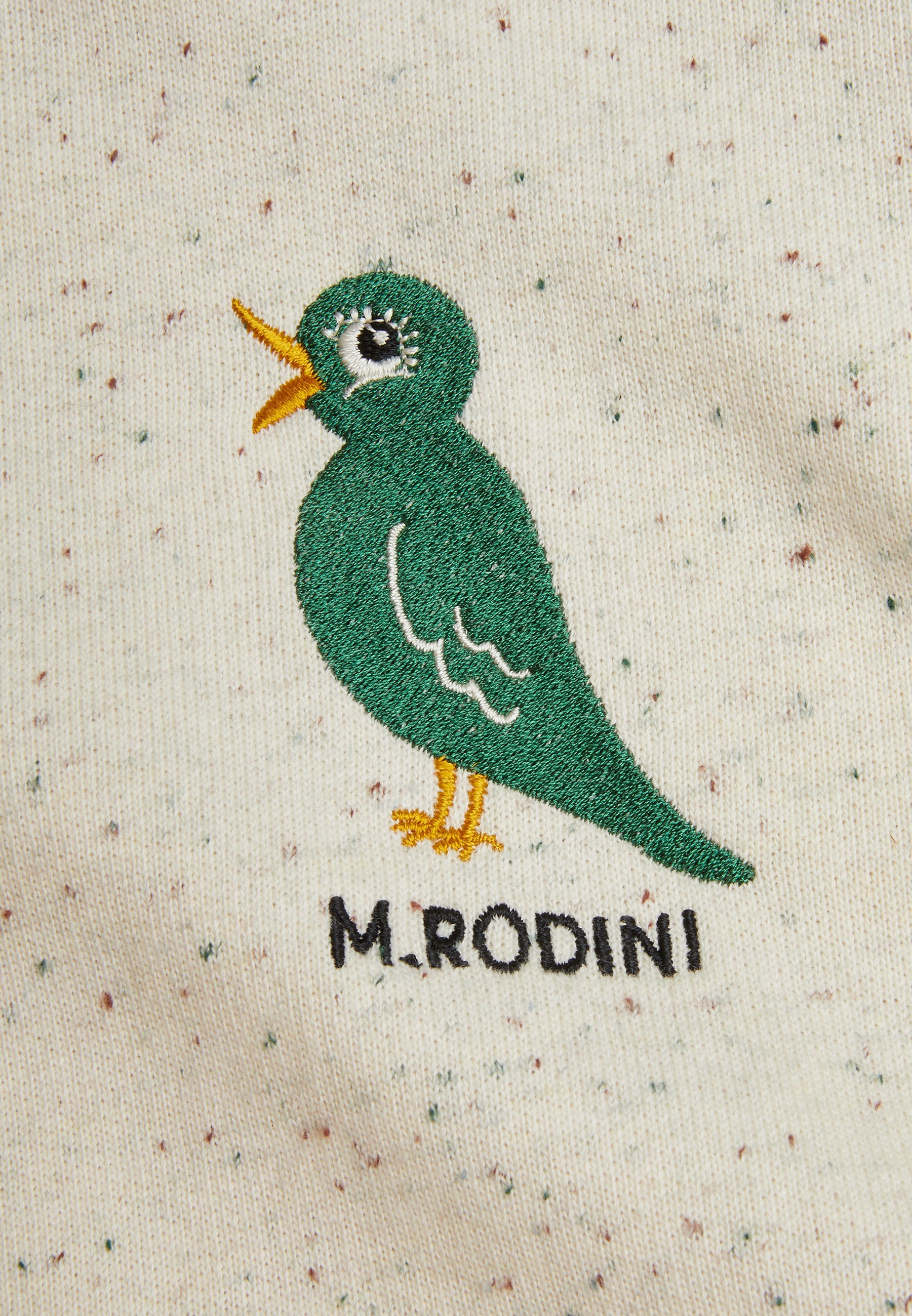 Bas de survêtement unisexe Mini Rodini BIRD - blanc cassé