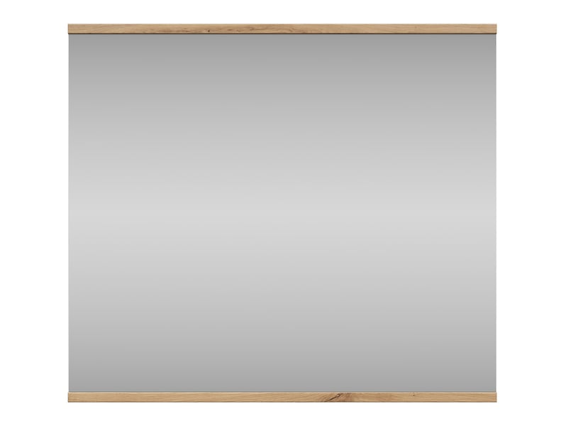 Lustro ścienne Yamael 75 cm dąb artisan