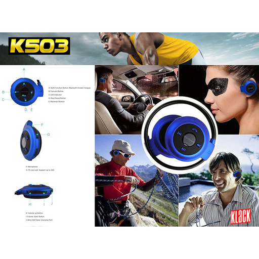 Auriculares som kör Bluetooth 5,0 Inalámbrico Klack-kompatibel med Xiaomi Huawei Samsung Iphone