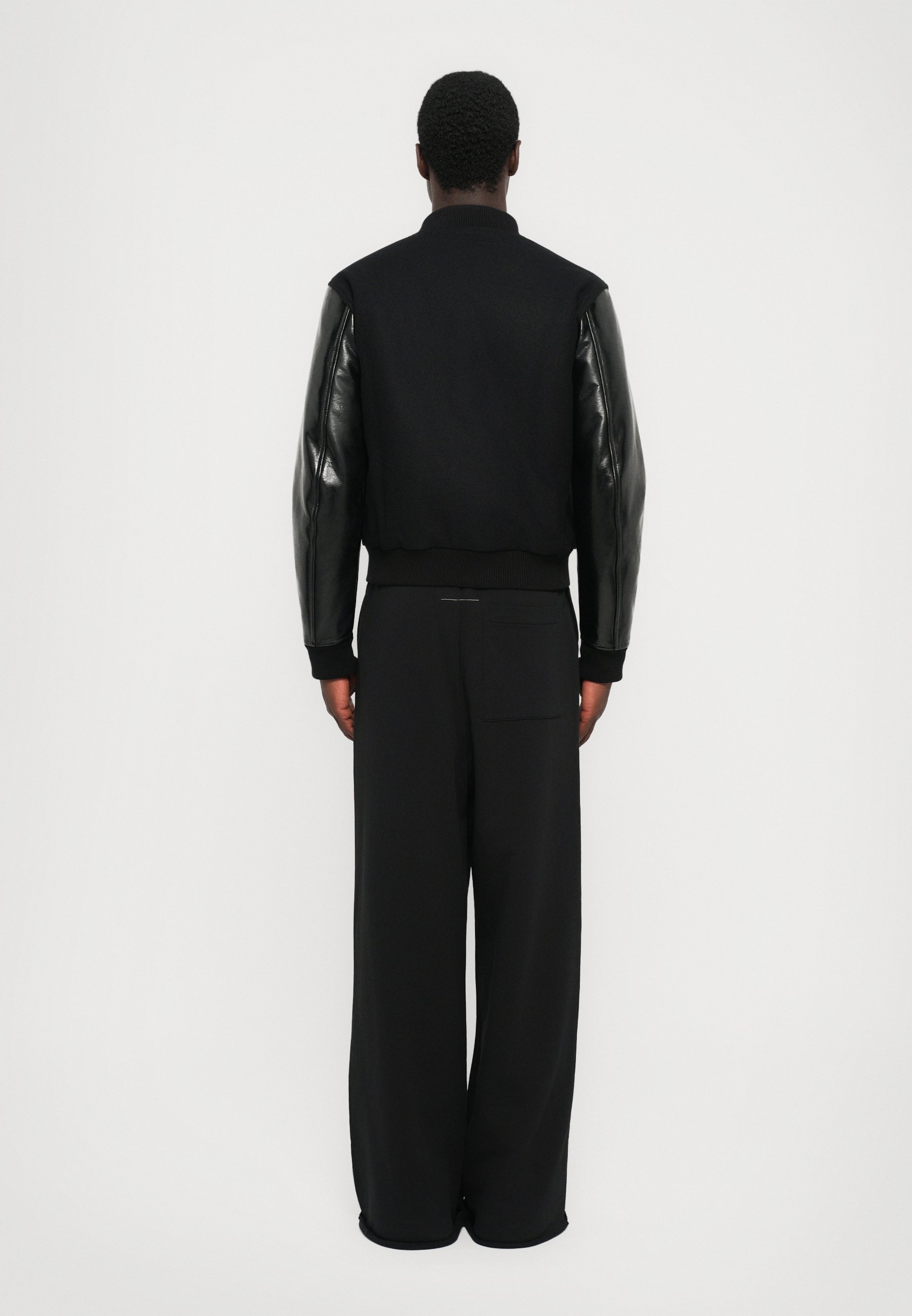 Veste en similicuir MM6 Maison Margiela - noire