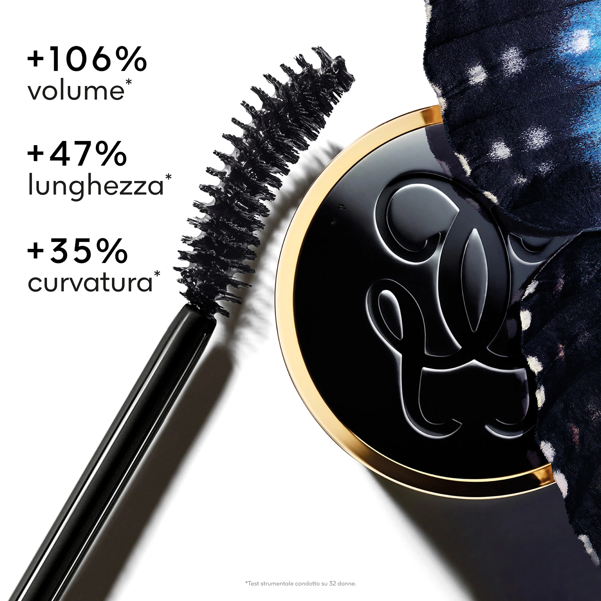 Occhi Noir G Mascara Courbe Volume Intense 24H - Mascara