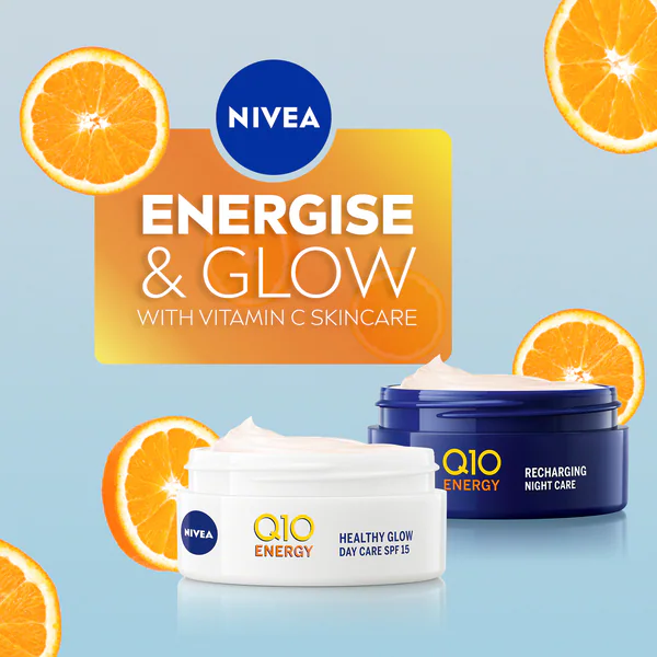 NIVEA Q10 Energieopwekkende Nachtcrème met Vitamine C 50 ml