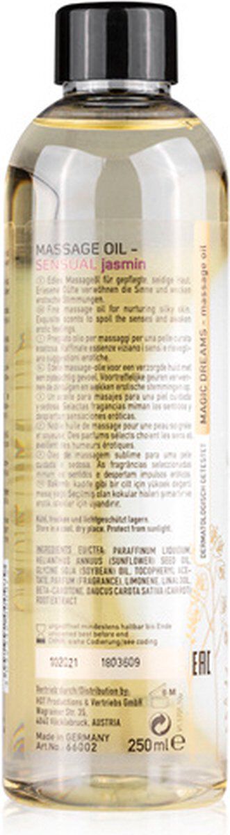 Aceite de masaje Shiatsu Extase Jazmín