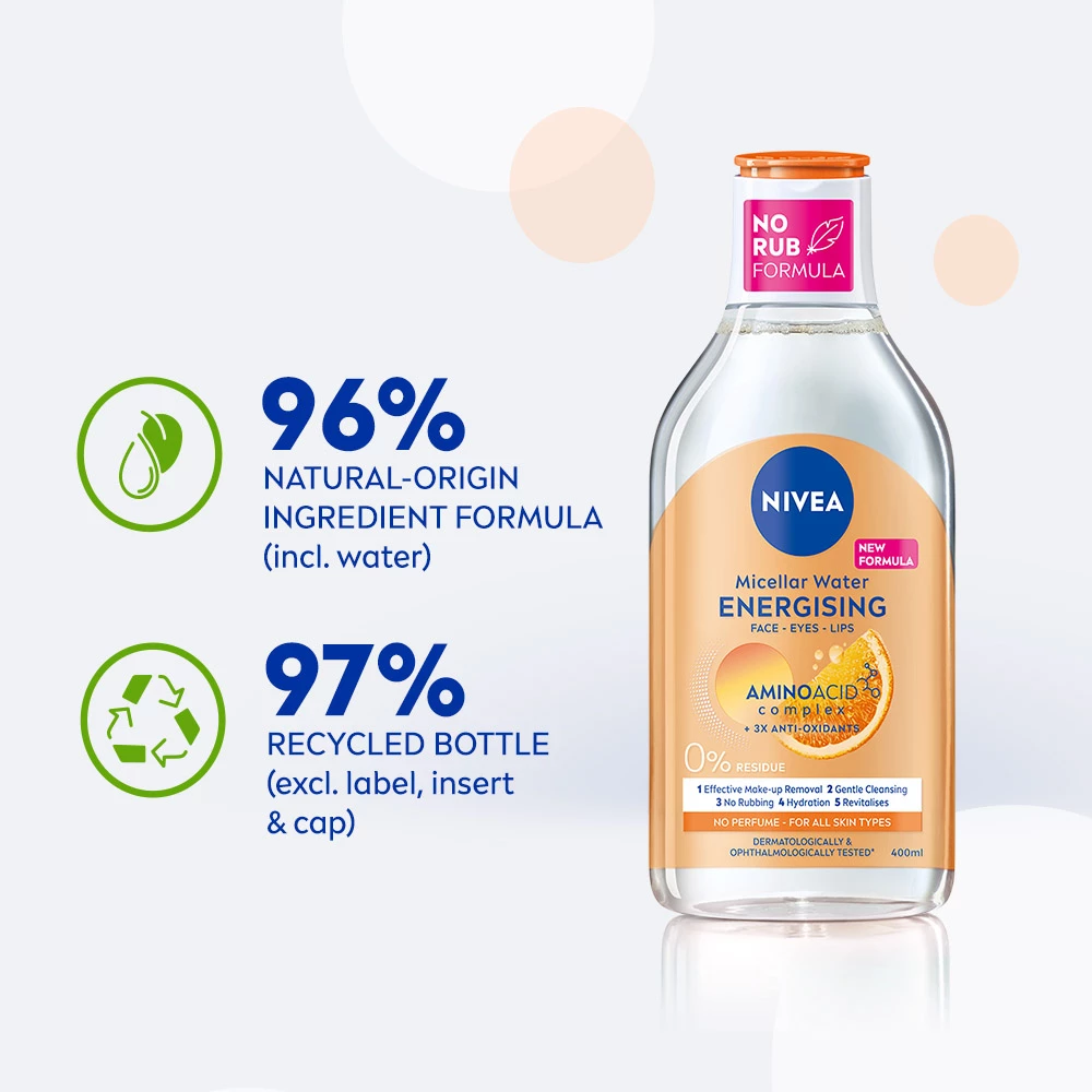 Poživljajoča micelarna voda 400 ml - NIVEA