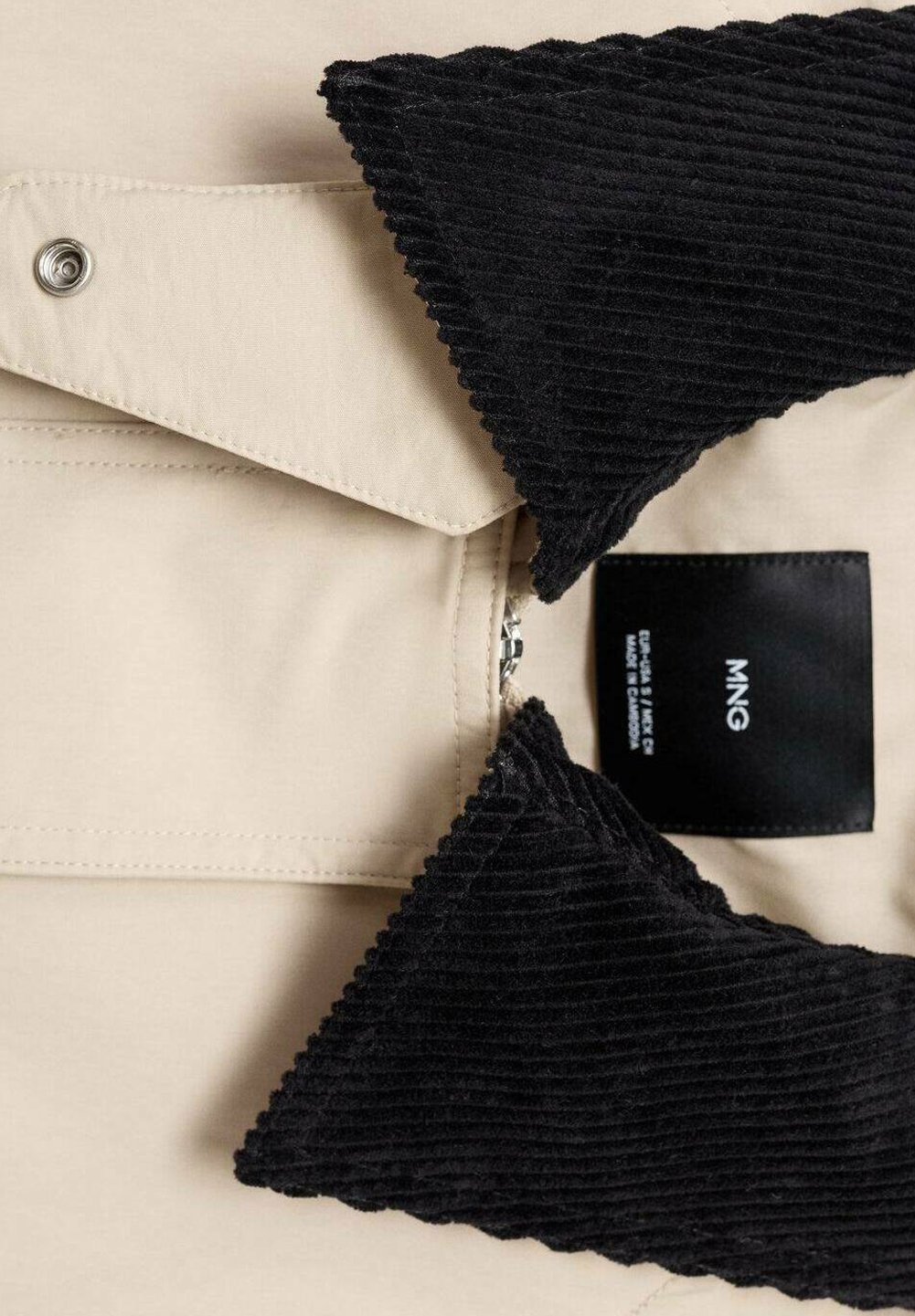 Mango Shortcoat - sabbia