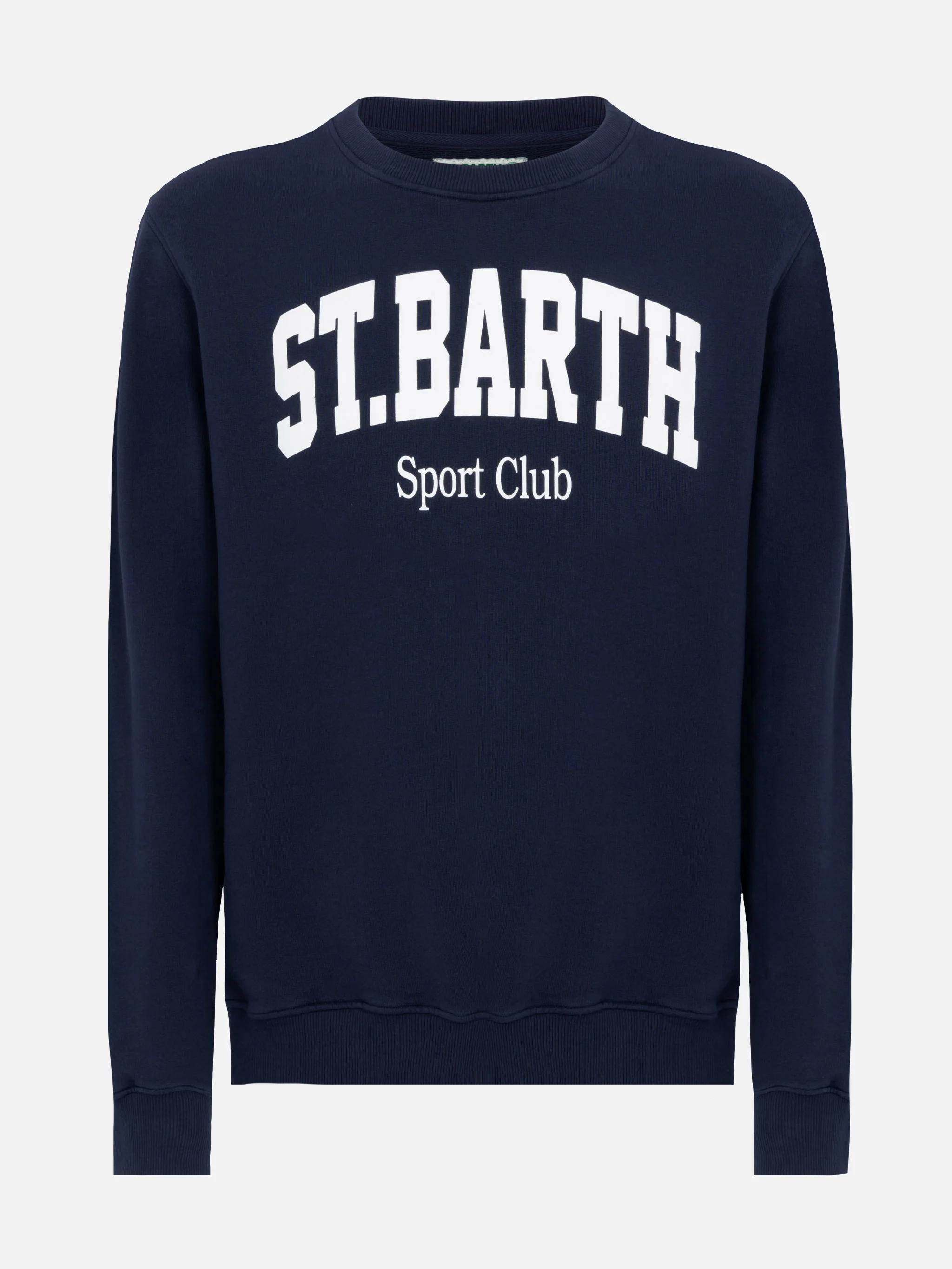 Felpa in cotone Ponza con stampa St. Barth Sport Club