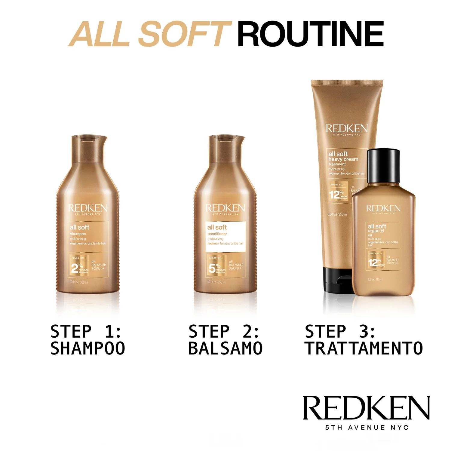 All Soft Conditioner - Balsamo Uso frequente Capelli