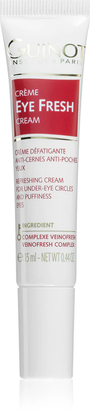 Guinot Eye Fresh Creme mit Applikator zur Reduzierung von Augenringen und Tränensäcken