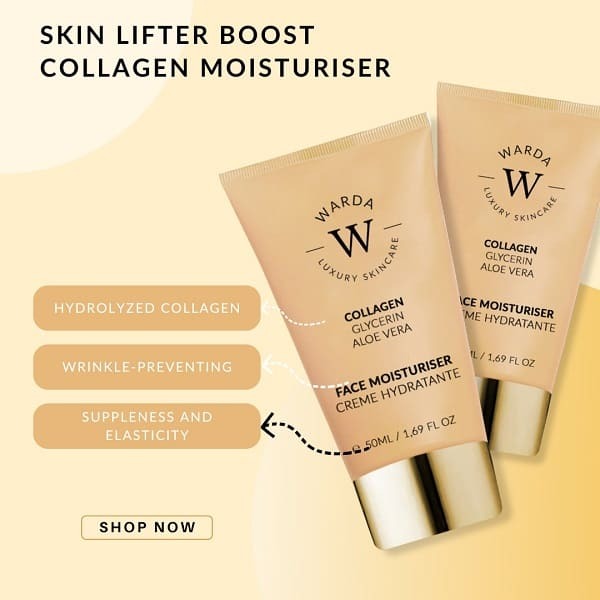 Warda Skin Lifter Boost kolagenový hydratační krém 50ml
