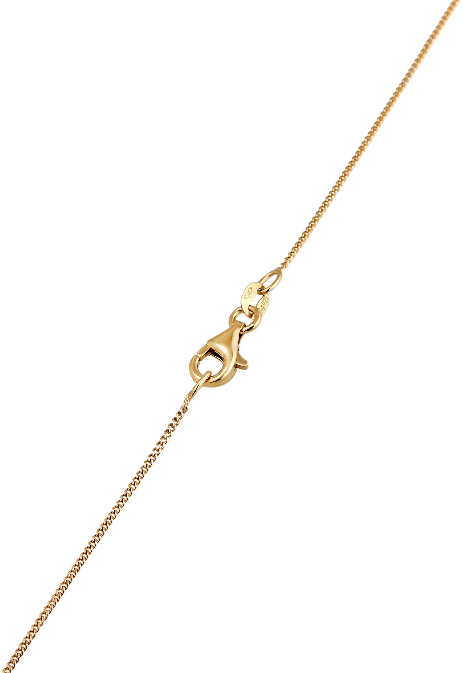 Elli Enfants Pendentif étoile avec Émail jaune 925 Argent Sterling Plaqué Or