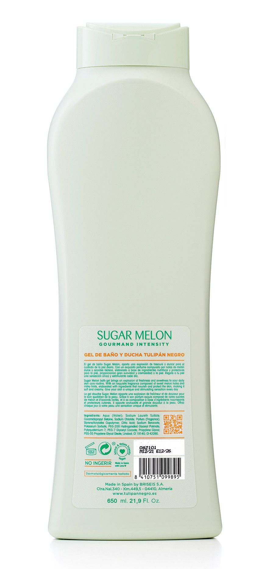 Cukraus meliono dušo želė Vonios geliai ir muilai