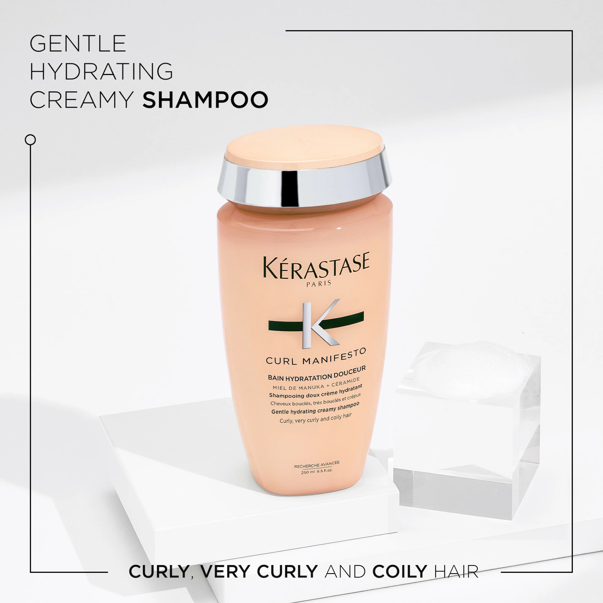 Curl Manifesto Bain Hydratation Douceur sampon 250 ml - Kérastase