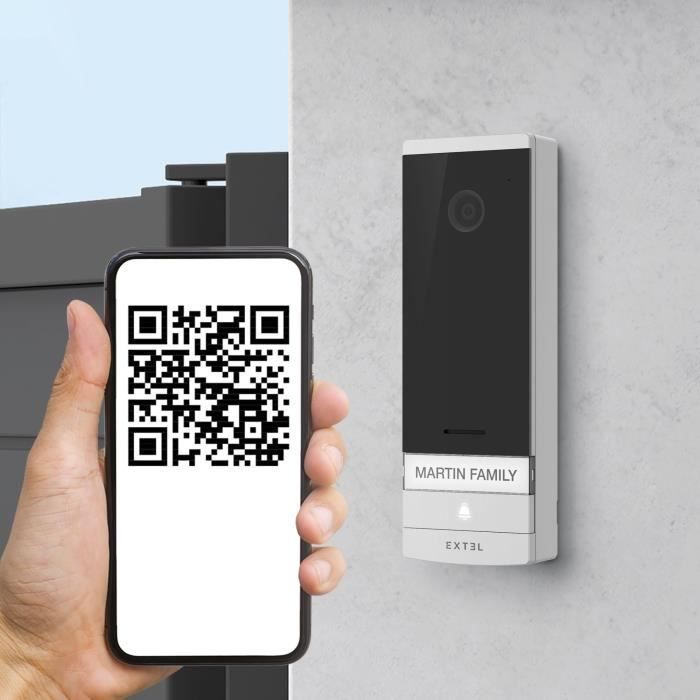 Extel - Visiophone filaire 7 connecté - Connect 2 Avidsen