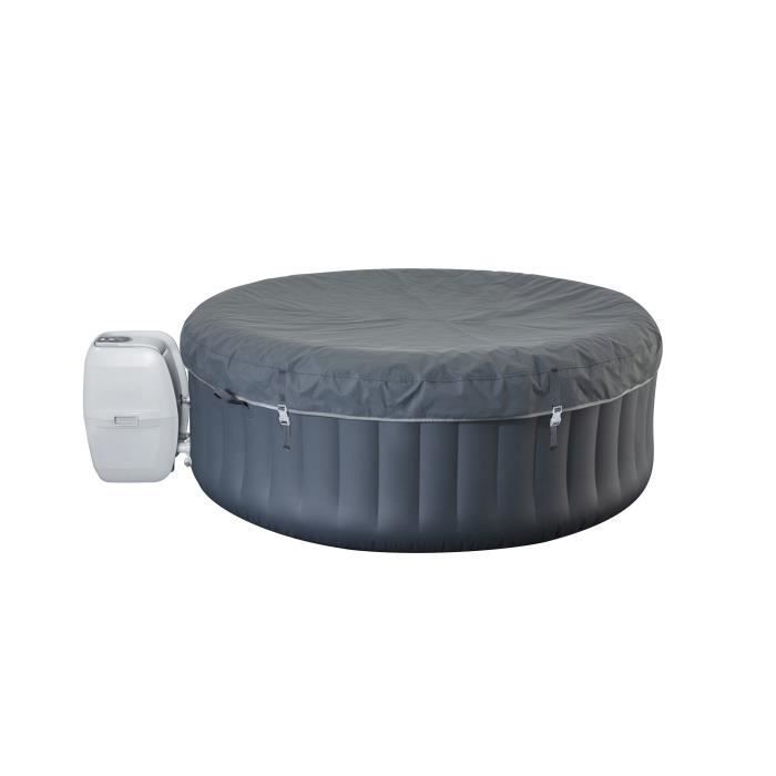 Bañera de hidromasaje hinchable redonda Lay-Z-Spa™ BAJA - BESTWAY - 175 x 66 cm - De 2 a 4 personas - 120 chorros de aire Airjet™