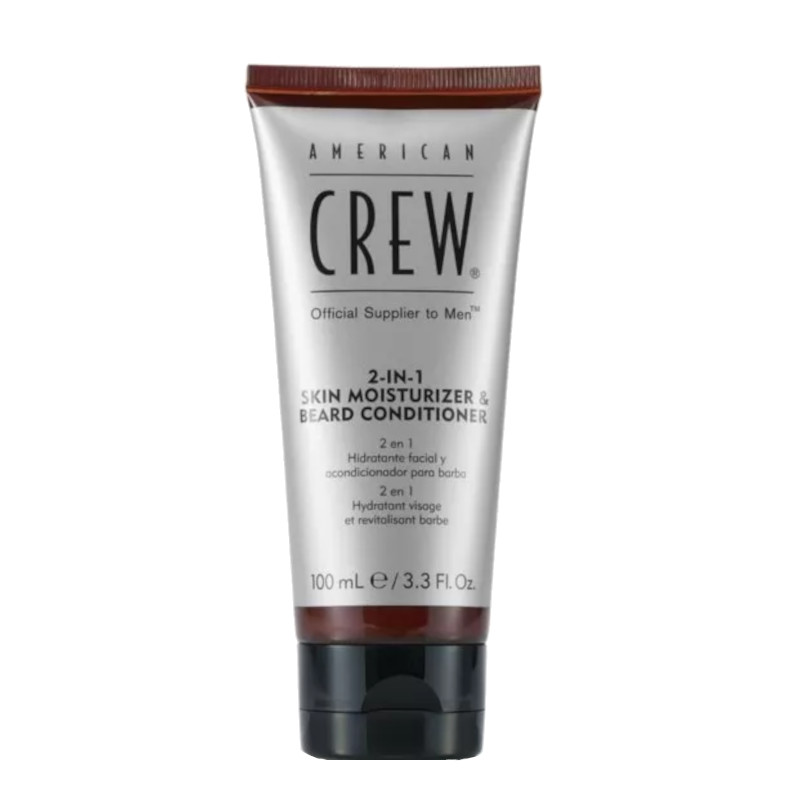 Crema idratante per la pelle e balsamo per la barba American Crew
