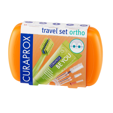 Curaprox Be You Ortho -suuhygieniasetti oranssi 1 kpl 1 kpl