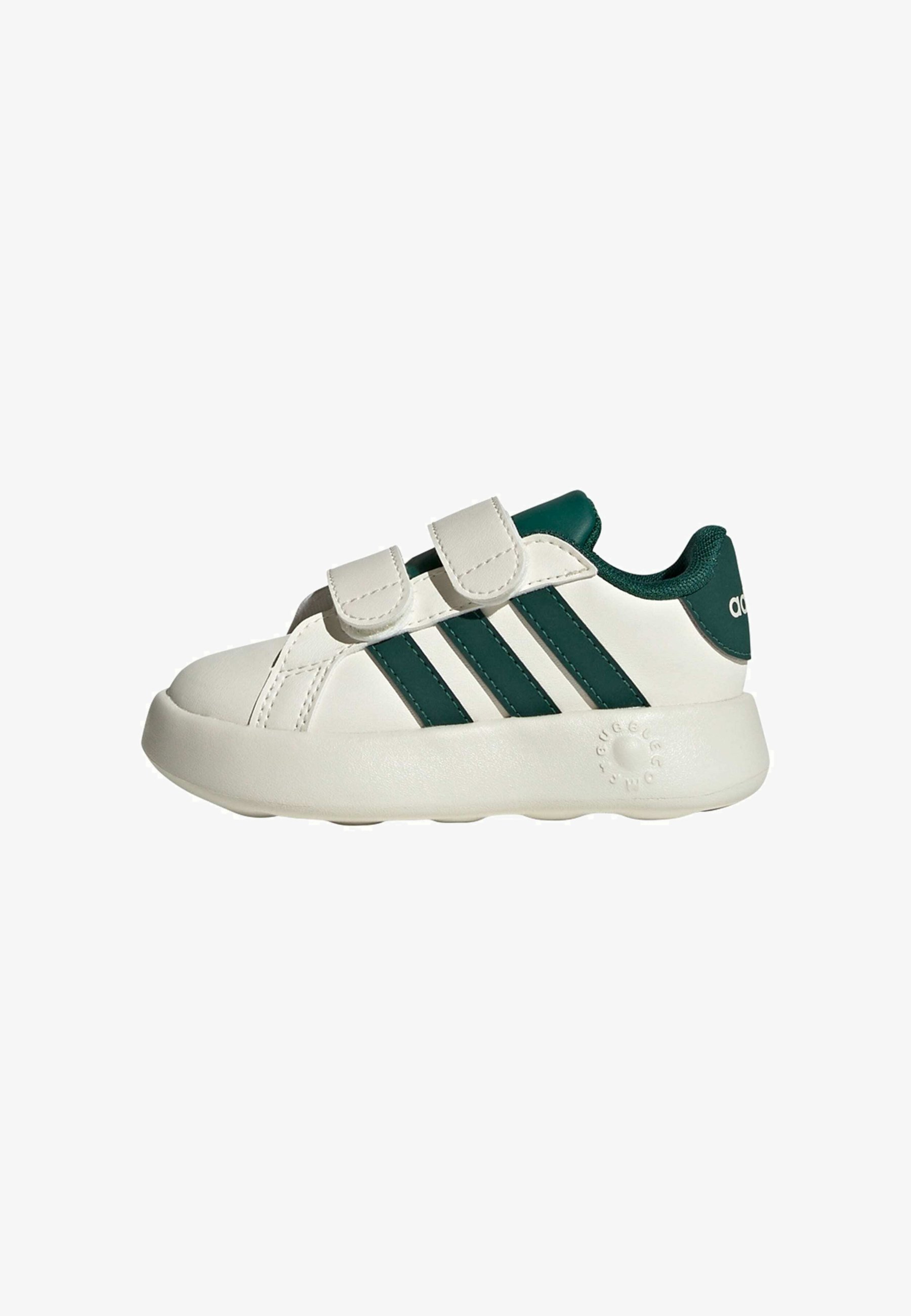 adidas Sportswear GRAND COURT 2.0 - Vauvan kengät - white/collegiate green/core black