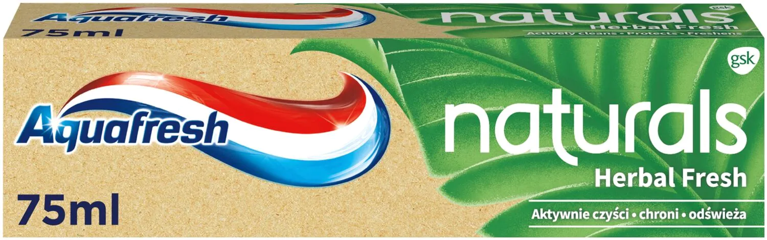 Aquafresh Naturals Herbal Gresh Pasta do zębów