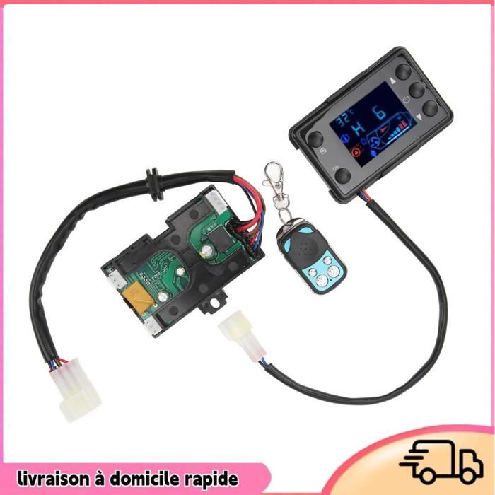 Panneau de moniteur LCD - DILWE - Chauffeur de stationnement - 5KW - 12V/24V - Compatible voitures et bus