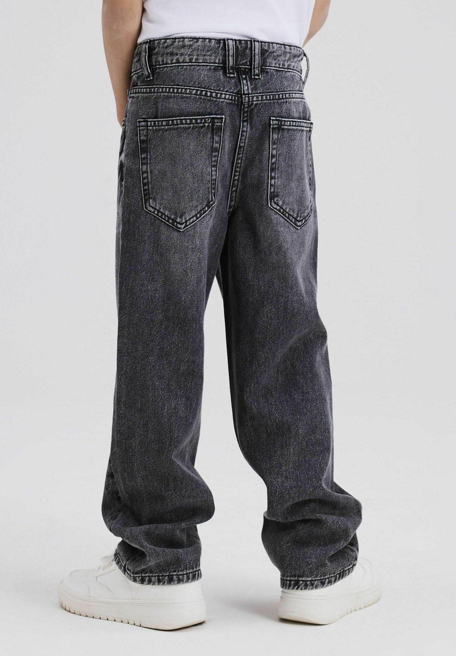 Appelez-le jean droit - denim gris foncé
