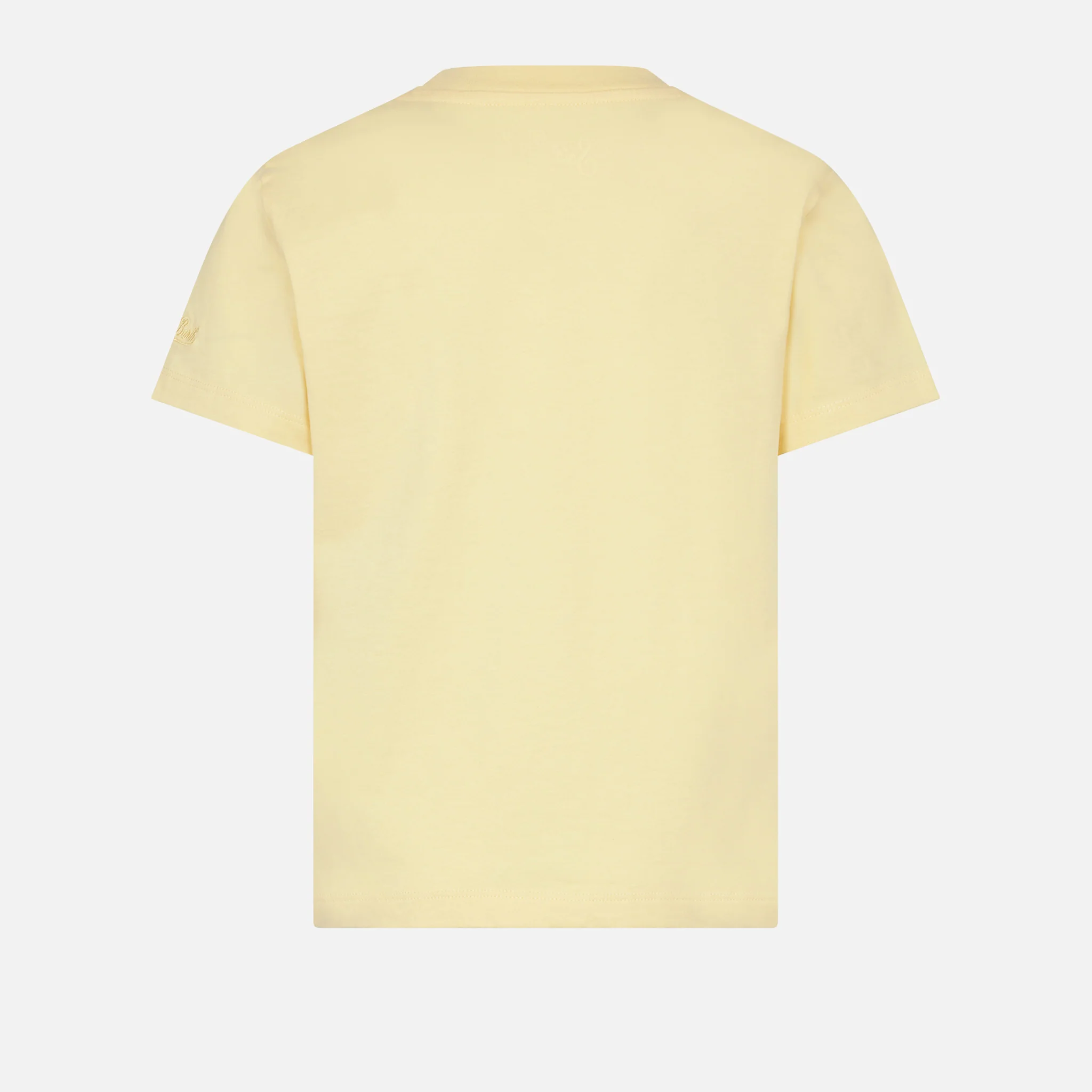 Geborduurd T-shirt voor verslaafde meisjes van St. Barth