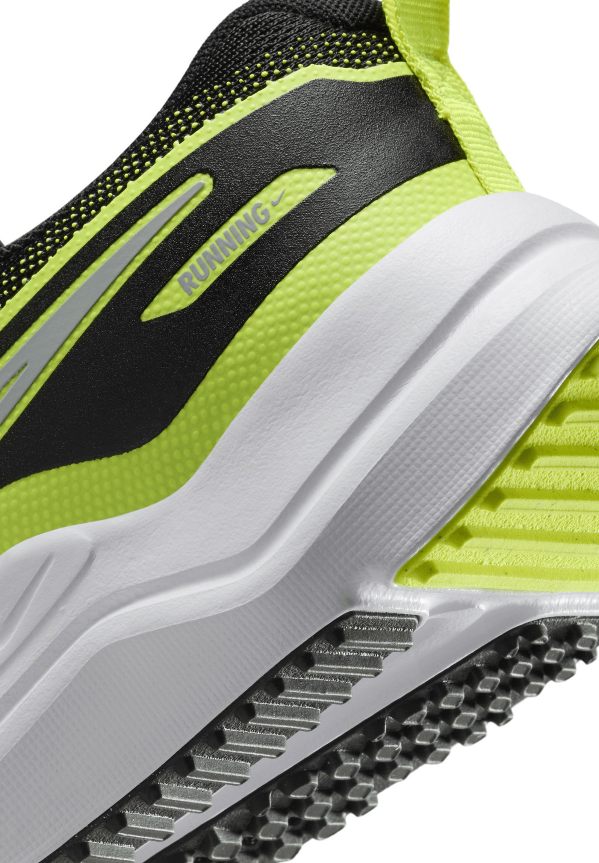 Nike Performance COSMIC UNISEX - Hardloopschoenen voor op de weg - zwart, volt, wolfgrijs