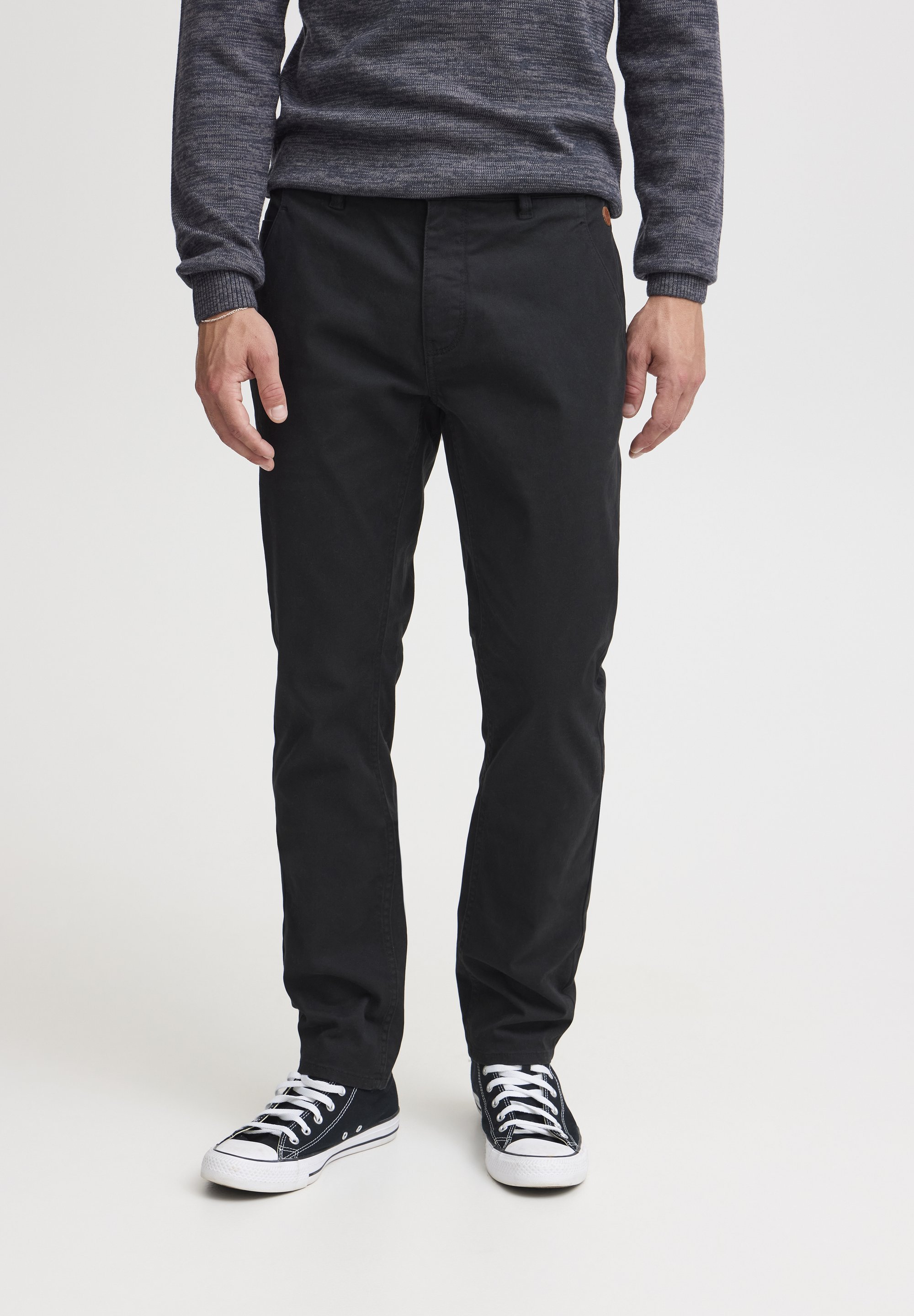 Pantaloni chino Blend BHKAINZ REGULARFIT - neri