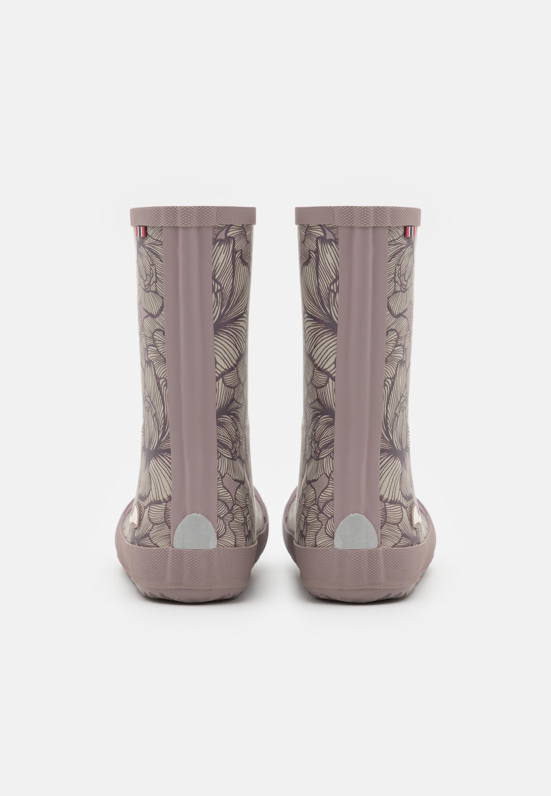 Viking INDIE PRINT UNISEX - Regenlaarzen - oudroze/crème