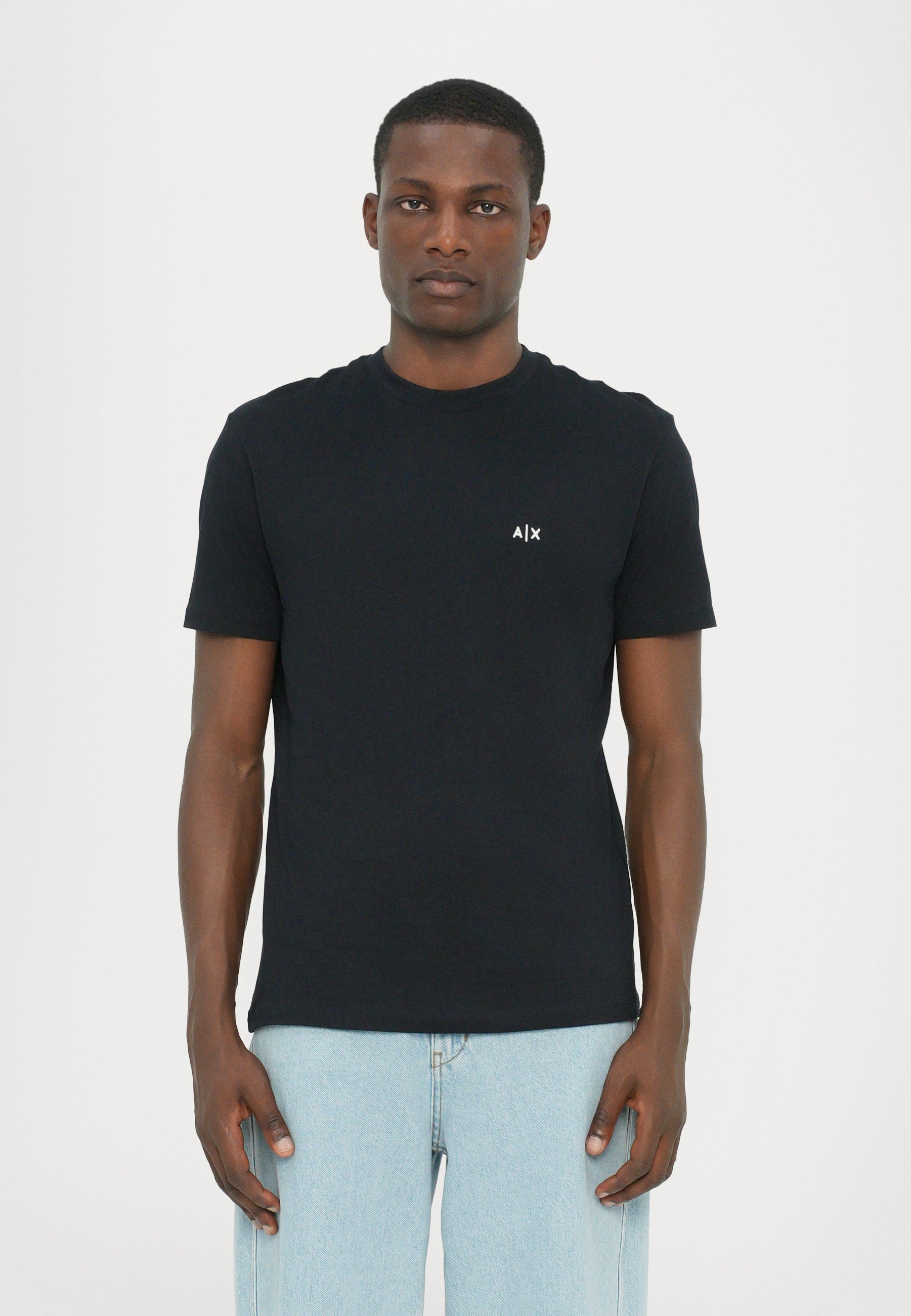 T-shirt basique Armani Exchange - bleu marine foncé