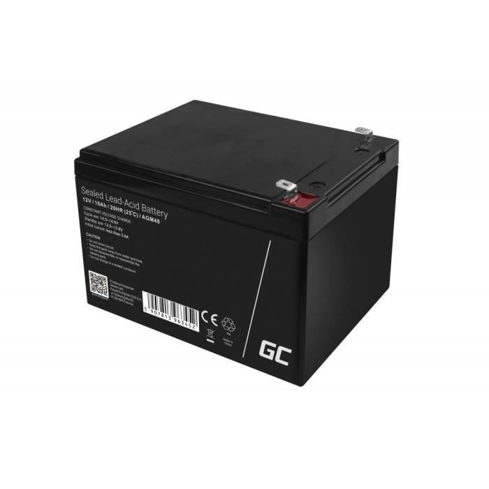 Batteria AGM - GreenCell - 12V 10Ah - Sigillata - Senza manutenzione - Resistente agli urti