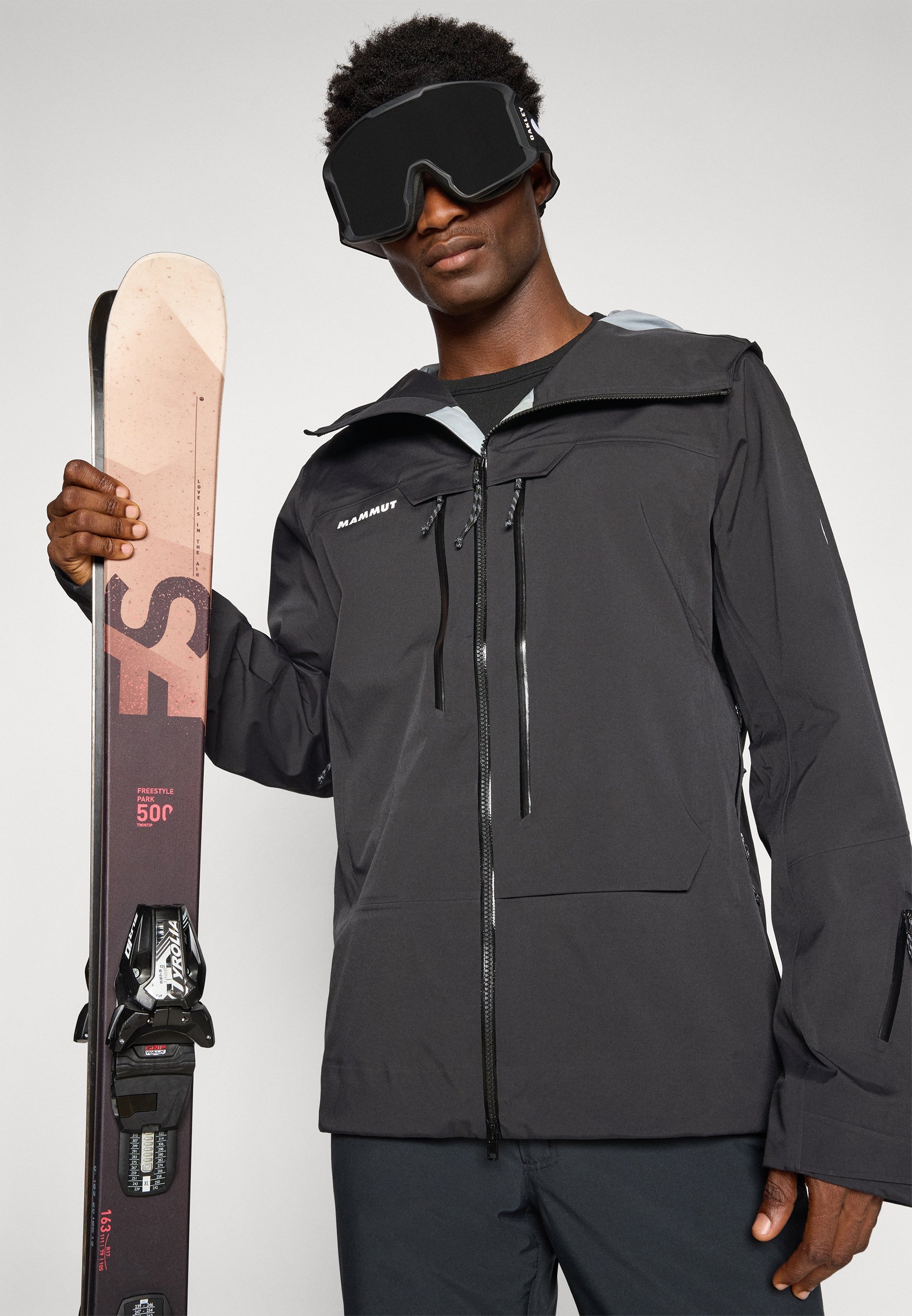Mammut HALDIGRAT LIGHT HOODED JACKET MEN - Veste de ski - black