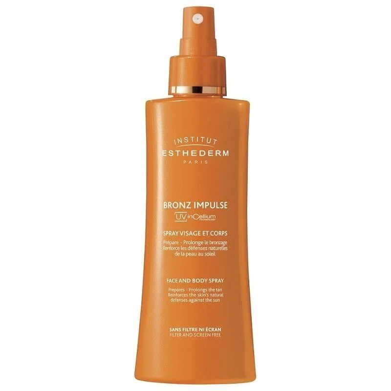 Institut Esthederm Bronz Impulse Spray do twarzy i ciała przyśpieszający opalanie