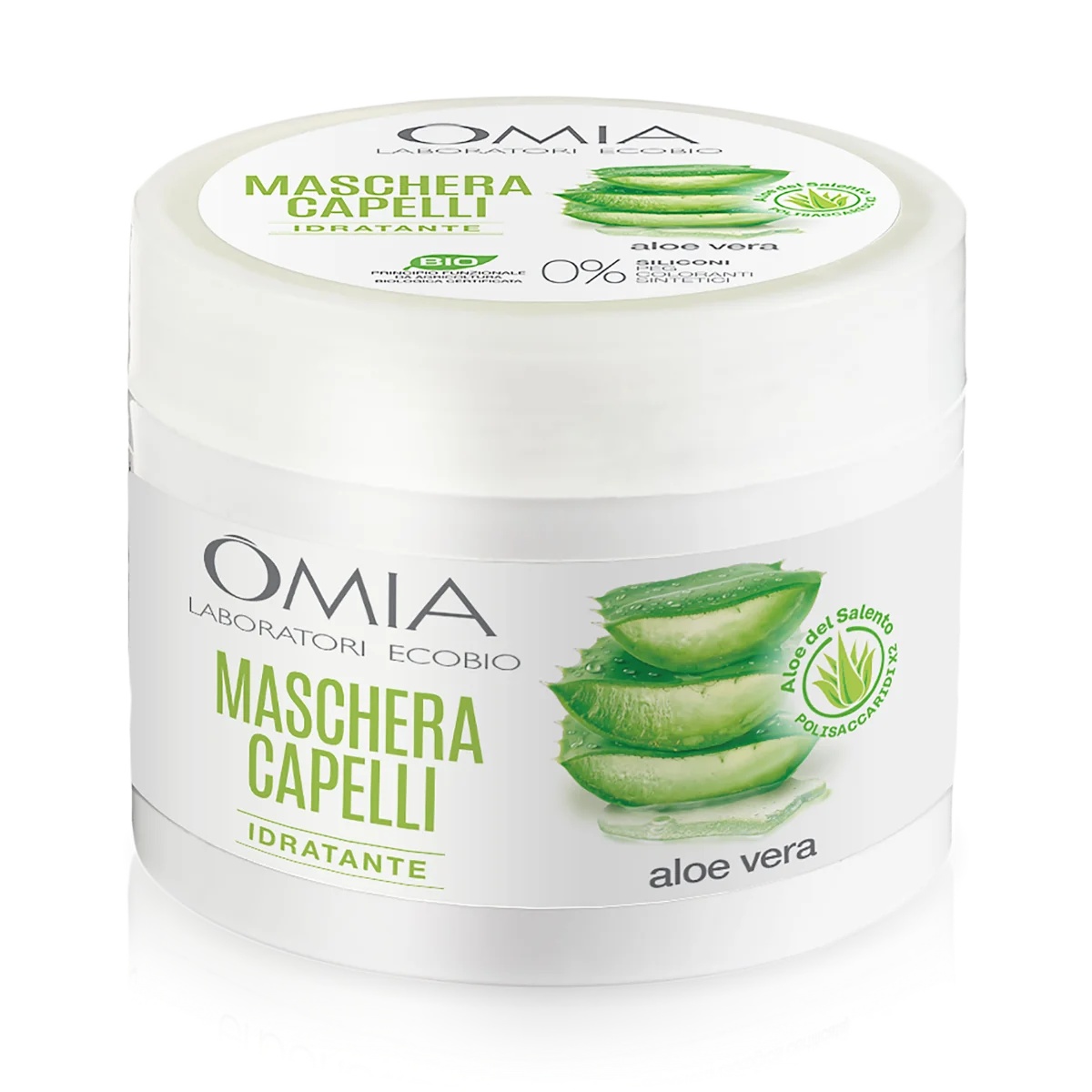 OMIA Omia Herstructurerend Kruidenmasker met Aloë Vera 250 ml voor Droog en Kroeshaar