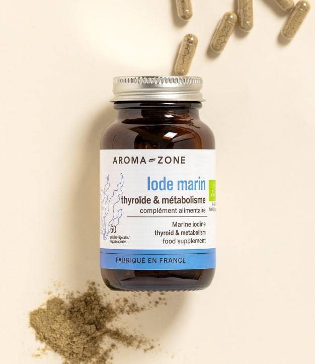 Iod marin organic - 60 capsule - Supliment alimentar