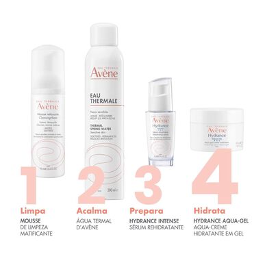 Avène Hydrance AQUA-GEL Ενυδατική κρέμα-σε-τζελ Aqua για αφυδατωμένο και ευαίσθητο δέρμα 50 ml