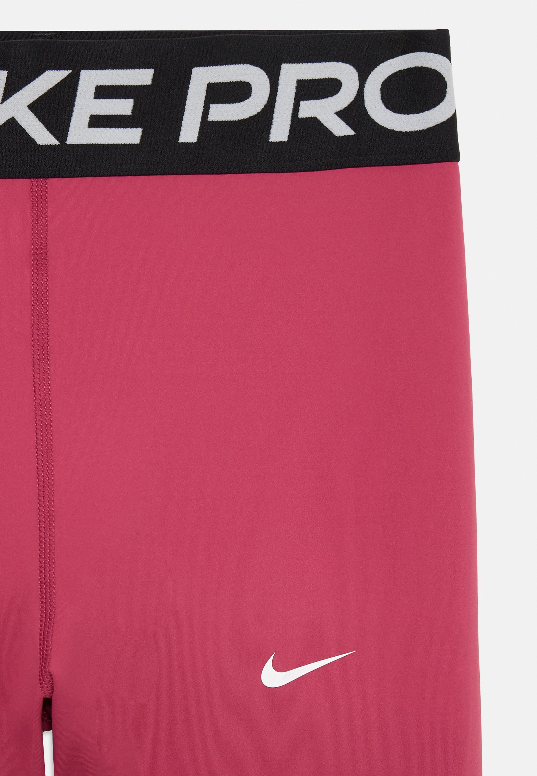 Nike Performance PRO DRY FIT TIGHT UNISEX - Leggings - zoetbiet/zwart/wit