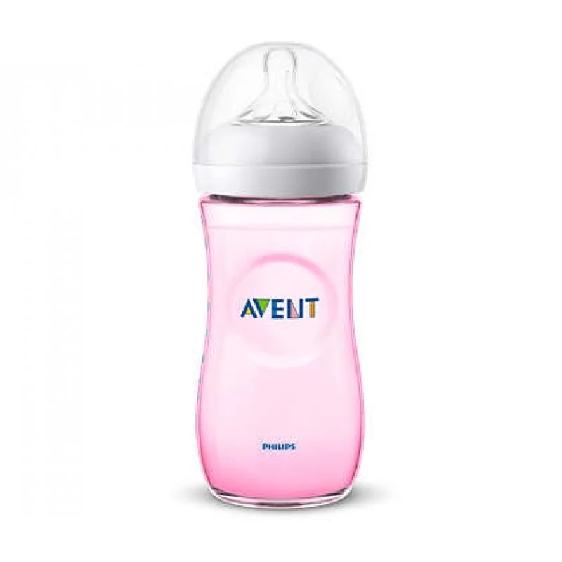 AVENT Nat Bib Bag pink 330 ml