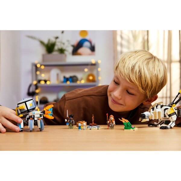 LEGO Horizon Adventures 77037 Aloy in Varl proti Shell-Walkerju in Sawtoothu
