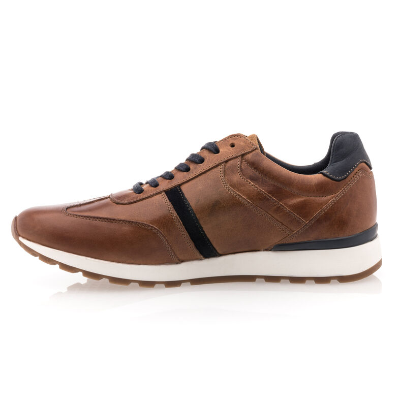 Zapatillas deportivas para hombre color marrón