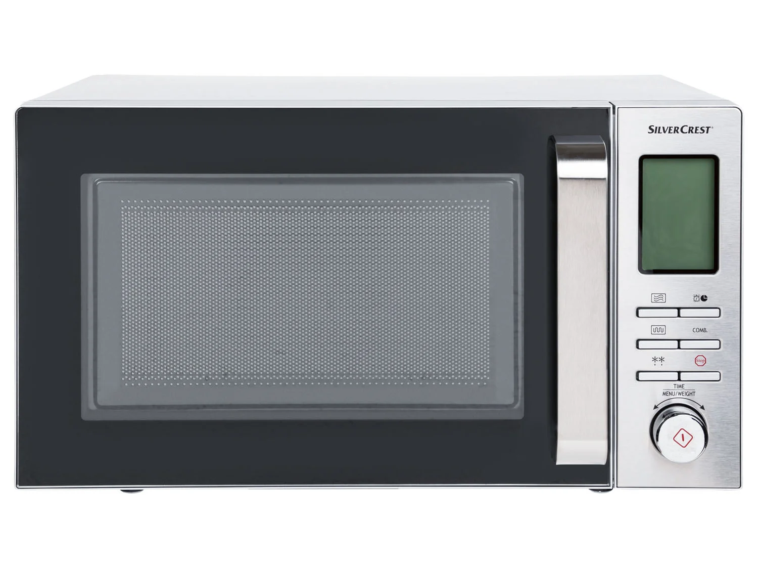 SILVERCREST® KEITTIÖTYÖKALUT Digitaalinen mikroaaltouuni »SMW 800 F2«, hopea